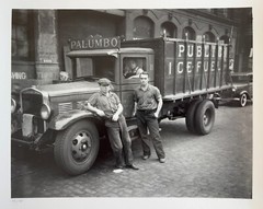 WALKER EVANS Palumbo Ice (1934) Original Silver Gelatin Estate Stamped Ed of 75