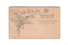 CDV photo woman portrait/woman-Görlitz 1890s