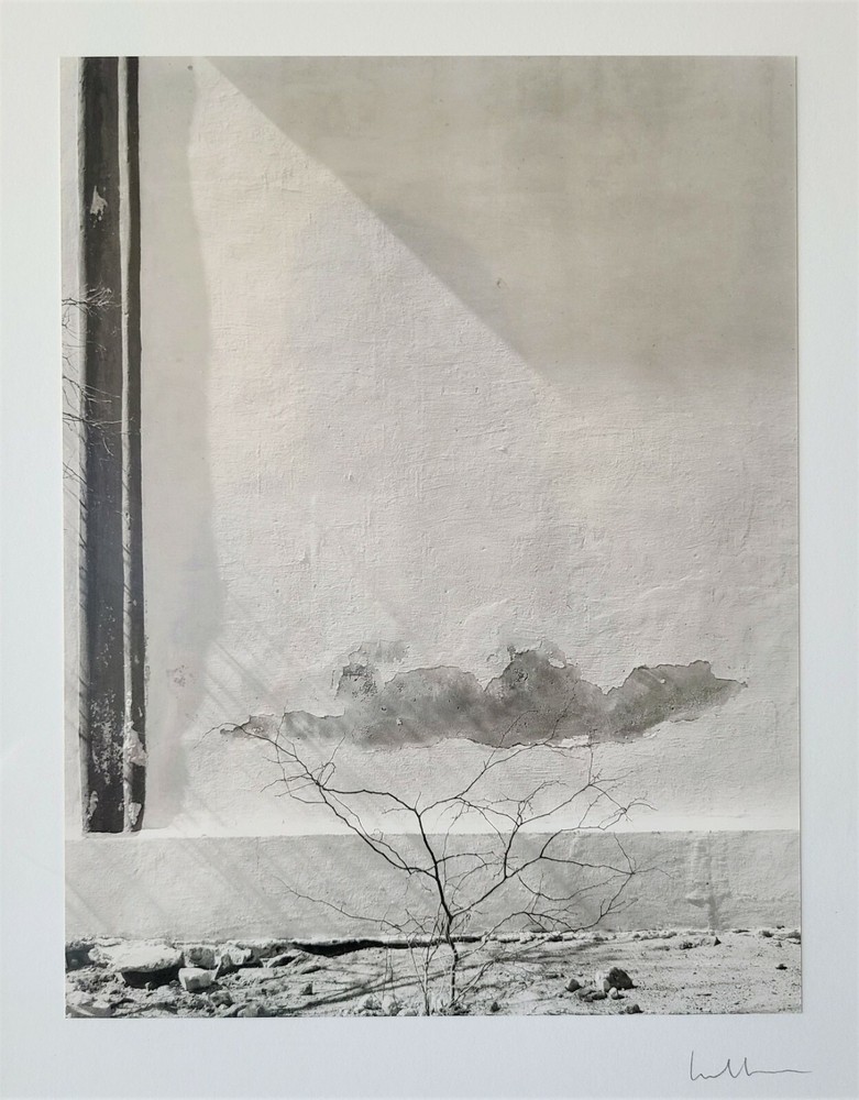 DAVID LUBBERS’ Chapel Wall Signed Silver Gelitan Print – San Xavier del Bac, AZ