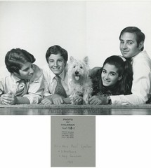 Speiller family with dog vintage art photo by Philippe Halsman