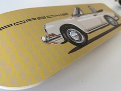 PORSCHE 911 Soft Window Targa SKATEBOARD WALL ART