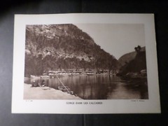 Old Photo Cliché, Hourcq, Gorges In The Limestones, 20×29