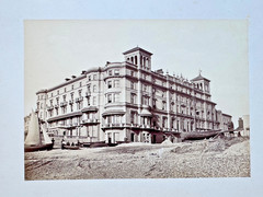 F.S. Mann Hastings Queen’s Hotel Circa 1870 Album Photograph England Victorian