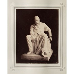 György Klösz album print sculpture Napoleon III Chislehurst Vienna World Exhibition 1873