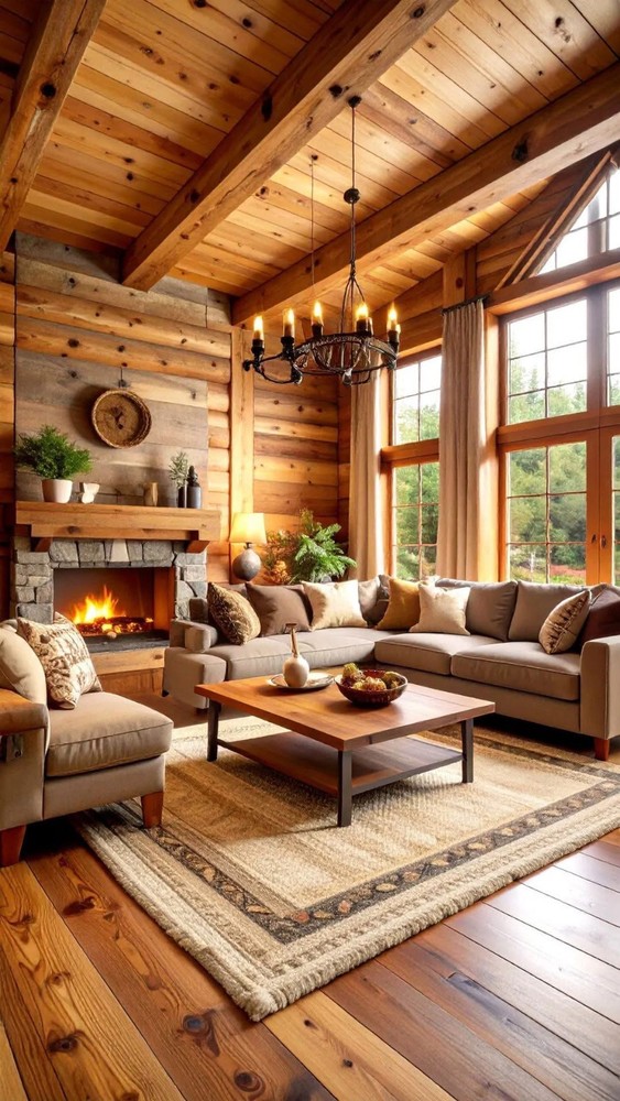 8*10 cozy cottage house photo print warm beautiful home wall art decor bedroom