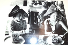 B+W Photography 8″x10″ Kids at Camp 4 Portrait Gelatin Silver Print Vtg Darkroom