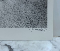 FRENCH PHOTOGRAPHER LUCIEN CLERGUE – SIGNED GELATIN SILVER PRINT – ENFANT GITANS