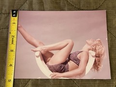 Vintage 1960s Pretty Young Sexy Woman Model In Swimsuit Color Photo – Cheesecake