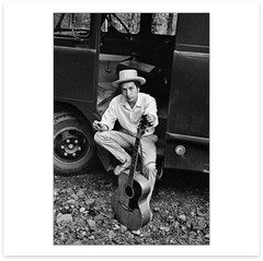 SIGNED Elliott Landy Print – Bob Dylan in Woodstock, 1968 – Magnum Photo 6×6