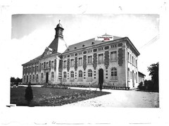 Old Black And White Photo Glass Plate 13X18 Cm Tin Fondation Lataye