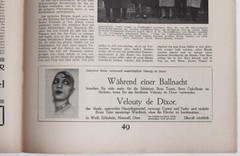 DIE BÜHNE, February 1928, theater, Art Deco age society, fashion magazine