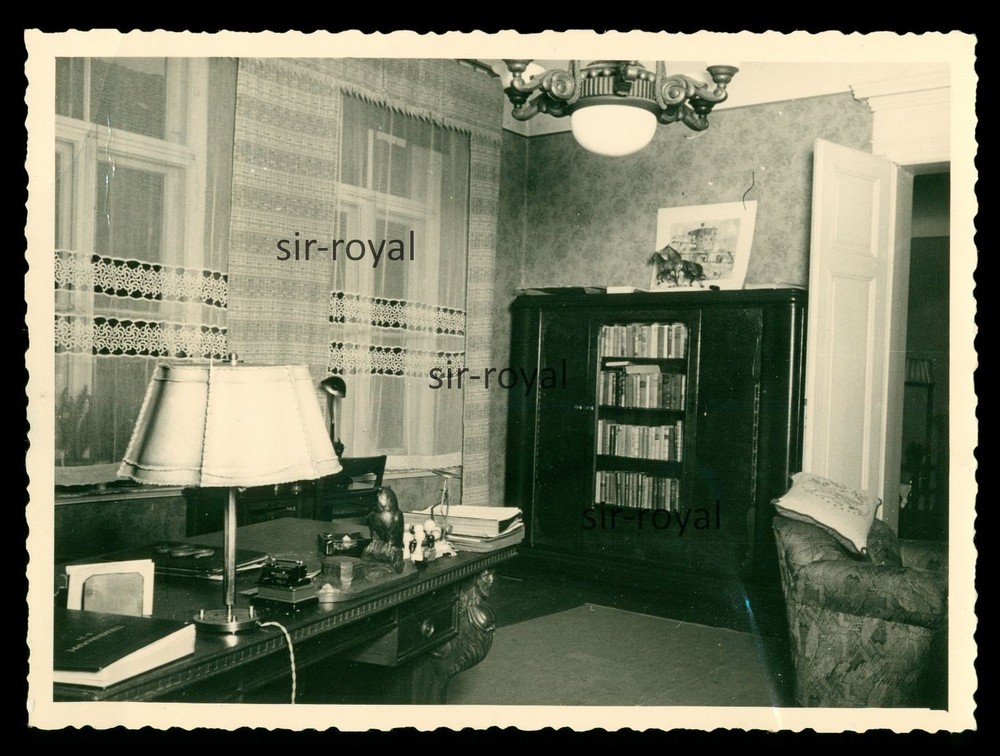 Berlin around 1955 – Furnishing Interior Interior Design – 1950s – Photo 12x9cm