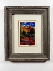 Signed Michael Irvine Photograph “Spring Glow” Framed – Sedona, Arizona