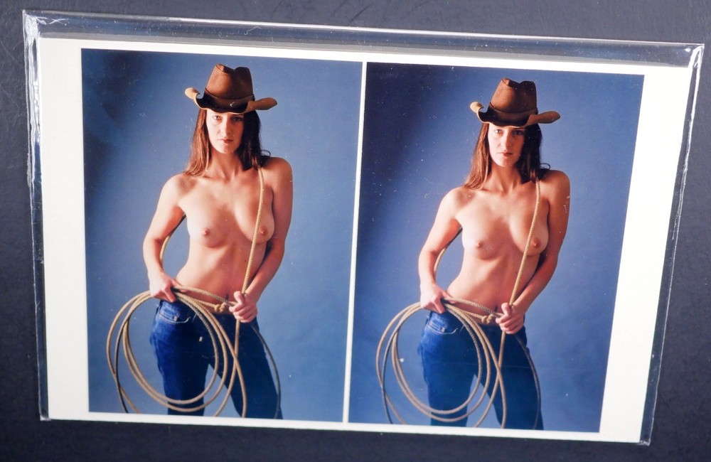 Boris Starosta 3D Stereoview – Greta 1025 – nude model signed 2003