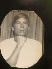 Andy Warhol 1950s Photobooth Self-Portrait Fist to Jaw – Pop Art Original MCM