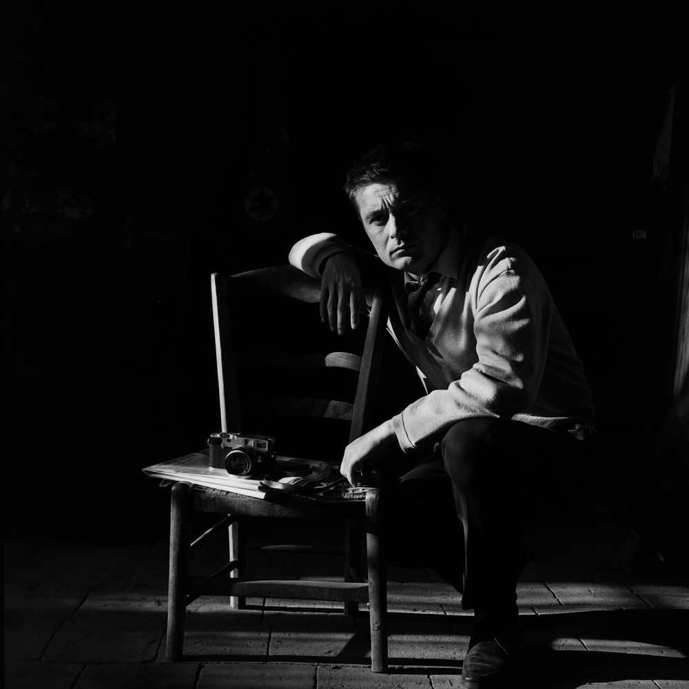 Photo Print On Silver Paper Photographer Self-Portrait 1960 30X30cm