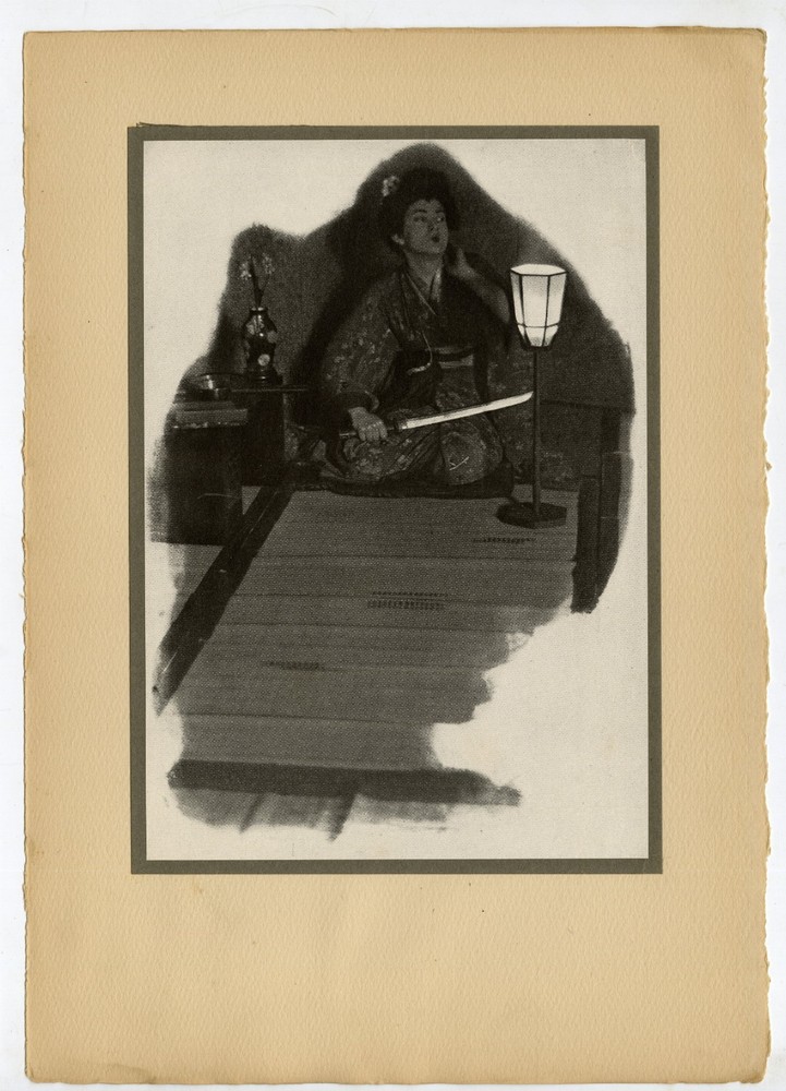 C Yarnall Abbott Illustration Madame Butterfly 1905 Camera Work X Photogravure