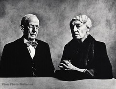 1951 Dr. & Mrs Gilbert Grosvenor Photo By Irving Penn National Geographic Editor