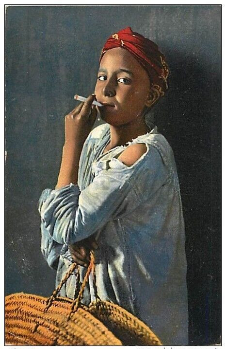 North Africa ethnic Arab male original vintage 1910s LEHNERT & LANDROCK