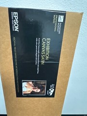 Epson Archival inkjet paper for fine art, Exhibition Canvas Satin, 44”x40′,23mil