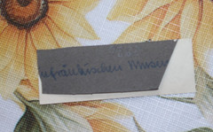 1962 Cube Sugar Paper Fischerbärbel Fish Weinhaus Veitshöchheim Vintage IK