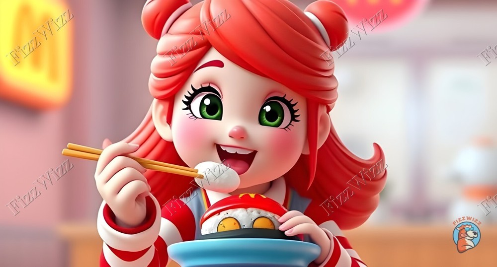 Animated Fast Food -Digital Image Picture Photo Wallpaper Background Desktop Art