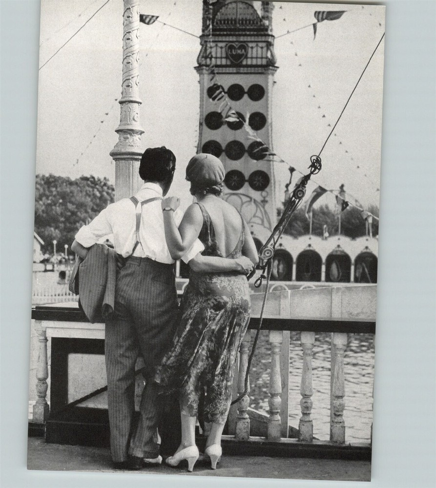 1938 Walker Evans Vintage Americana Coney Island Couple Original Photo Gravure