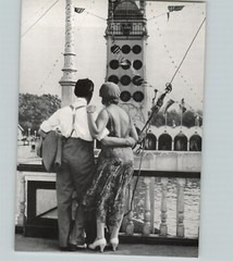 1938 Walker Evans Vintage Americana Coney Island Couple Original Photo Gravure