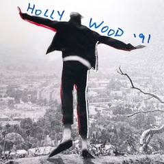 SIGNED JIM GOLDBERG HOLLYWOOD ’91 MAGNUM 6 X 6 SQUARE PRINT HAND MODIFIED NEW