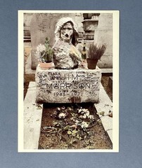 Pere Lachaise Paris 1988 Art Photo Print Card Fotofolio 4”x6” Doors Jim Morrison
