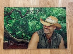 Peter Lik – Self Portrait in front of Tree – Hand Signed w/ Protective Film