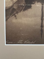 Lehnert and Landrock Antique Photo “The Citadel Cairo” w/ Matt
