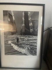 Scott Mutter Surrational Images Framed Black & White Photo, Portrait Surreal
