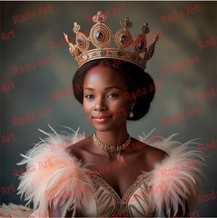 Girl Queen Digital Image Ai Art Picture Photo Wallpaper Background Desktop